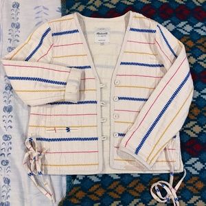 Quilted Striped Jacket